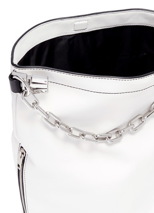 Detail View - Click To Enlarge - ALEXANDER WANG - 'Attica' leather dry sack