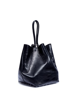 Detail View - Click To Enlarge - ALEXANDER WANG - 'Roxy' stud leather large bucket bag