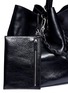  - ALEXANDER WANG - 'Roxy' stud leather large bucket bag