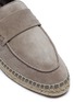 Detail View - Click To Enlarge - VINCE - 'Daria' suede espadrille loafers
