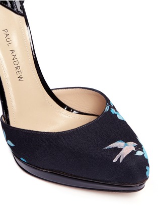 Detail View - Click To Enlarge - PAUL ANDREW - 'Kashi' China Club floral d'Orsay pumps