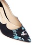 Detail View - Click To Enlarge - PAUL ANDREW - 'Kimura' China Club Floral wavy pumps