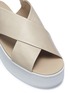 Detail View - Click To Enlarge - VINCE - 'Weslan' cross strap platform sandals