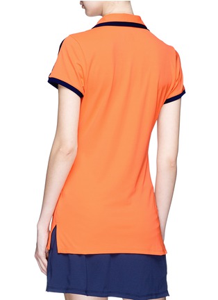 Back View - Click To Enlarge - ELEVEN BY VENUS WILLIAMS - 'Slimline' Pro-Dri performance polo shirt