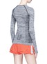 Back View - Click To Enlarge - ELEVEN BY VENUS WILLIAMS - 'Seamless Knit' long sleeve performance top