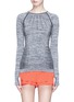 Main View - Click To Enlarge - ELEVEN BY VENUS WILLIAMS - 'Seamless Knit' long sleeve performance top