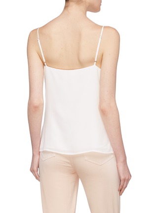 Back View - Click To Enlarge - L'AGENCE - 'Jane' silk crepe camisole top