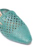 Detail View - Click To Enlarge - SAM EDELMAN - 'Navya' open weave leather slippers