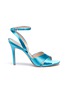 Main View - Click To Enlarge - SAM EDELMAN - 'Aly' cross strap satin sandals