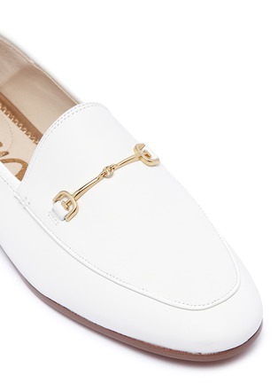 Detail View - Click To Enlarge - SAM EDELMAN - 'Loraine' horsebit leather step-in loafers