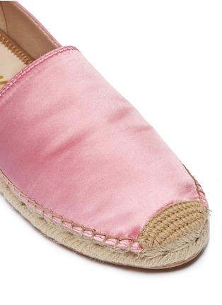 Detail View - Click To Enlarge - SAM EDELMAN - 'Khloe' satin espadrilles