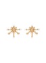 Main View - Click To Enlarge - MICHELLE CAMPBELL - 'Gallae' faux pearl starburst stud earrings