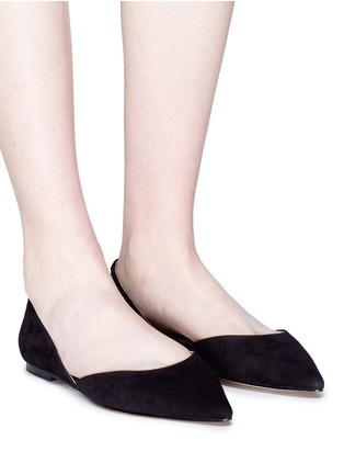 Figure View - Click To Enlarge - SAM EDELMAN - 'Rodney' suede d'Orsay flats