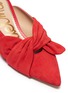 Detail View - Click To Enlarge - SAM EDELMAN - 'Laney' knotted suede mules