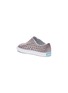 Figure View - Click To Enlarge - NATIVE  - 'Jefferson Bling Glitter' coated perforated toddler slip-on sneakers