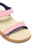 Detail View - Click To Enlarge - NATIVE  - 'Charley' satin toddler sandals