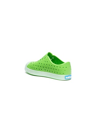 Figure View - Click To Enlarge - NATIVE  - 'Jefferson Glow' perforated toddler slip-on sneakers