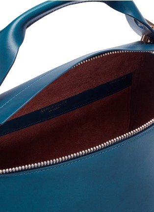 Detail View - Click To Enlarge - SOPHIE HULME - 'Bolt' leather shoulder bag
