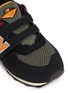 Detail View - Click To Enlarge - NEW BALANCE - '574' strap suede toddler sneakers
