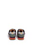 Back View - Click To Enlarge - NEW BALANCE - '574' strap suede kids sneakers