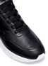 Detail View - Click To Enlarge - ALEXANDER MCQUEEN - Oversized outsole leather sneakers