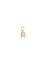 Main View - Click To Enlarge - LOQUET LONDON - Diamond 18k yellow gold letter charm – R