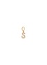 Main View - Click To Enlarge - LOQUET LONDON - Diamond 18k yellow gold letter charm – S