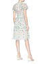 Figure View - Click To Enlarge - NEEDLE & THREAD - 'Lazy Daisy' ruffle floral embroidered tulle dress