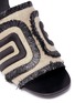 Detail View - Click To Enlarge - MERCEDES CASTILLO - 'Eladora' embroidered basketweave sandals
