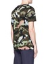 Back View - Click To Enlarge - VALENTINO GARAVANI - Camouflage print T-shirt