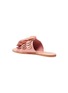 Detail View - Click To Enlarge - MERCEDES CASTILLO - 'Delphiia' 3D petal leather mule sandals