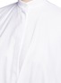 Detail View - Click To Enlarge - VALENTINO GARAVANI - Ruffle cape sleeve cotton shirt