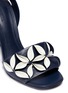 Detail View - Click To Enlarge - MERCEDES CASTILLO - 'Milee' geometric petal leather sandals