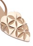Detail View - Click To Enlarge - MERCEDES CASTILLO - 'Madee' geometric petal leather slingback flats