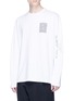 Front View - Click To Enlarge - RAF SIMONS - Joy Division print long sleeve T-shirt