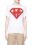 Main View - Click To Enlarge - VALENTINO GARAVANI - 'Super-H' superman print T-shirt