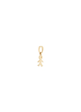 Main View - Click To Enlarge - LOQUET LONDON - 18k yellow gold boy charm
