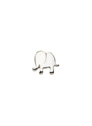 Main View - Click To Enlarge - LOQUET LONDON - 18K WHITE GOLD ELEPHANT CHARM