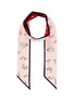 Main View - Click To Enlarge - VALENTINO GARAVANI - 'Rose Bud' print silk twill scarf