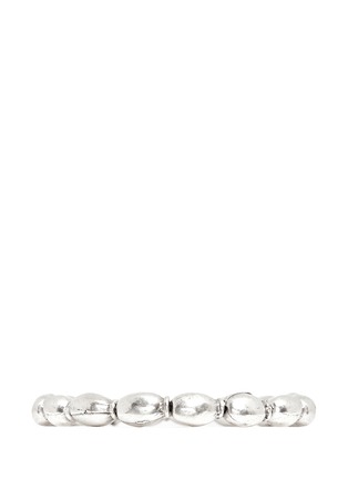 Main View - Click To Enlarge - PHILIPPE AUDIBERT - 'Olive' oval beads elastic bracelet