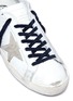 Detail View - Click To Enlarge - GOLDEN GOOSE - 'Superstar Rose EDT' embossed brushed calfskin leather sneakers