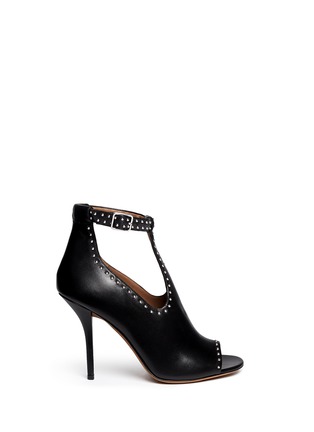 Main View - Click To Enlarge - GIVENCHY - 'Elegant' stud leather T-strap sandals