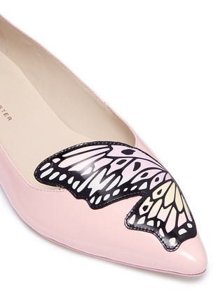 Detail View - Click To Enlarge - SOPHIA WEBSTER - 'Talulah' fairy wing appliqué patent leather flats