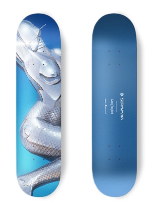 Main View - Click To Enlarge - LANE CRAWFORD - x Sorayama mermaid skateboard