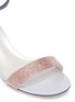 Detail View - Click To Enlarge - RENÉ CAOVILLA - Colourblock strass pavé satin sandals