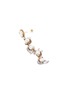 Detail View - Click To Enlarge - ERICKSON BEAMON - 'Delicate Balance' Swarovski crystal faux pearl drop earrings