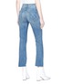 Back View - Click To Enlarge - MOTHER - 'Insider' split cuff jeans
