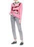 Figure View - Click To Enlarge - GUCCI - Kingsnake intarsia wool sweater