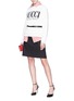 Figure View - Click To Enlarge - GUCCI - 'Gucci Cities' print sweatshirt