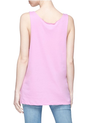Back View - Click To Enlarge - GUCCI - Logo print tank top